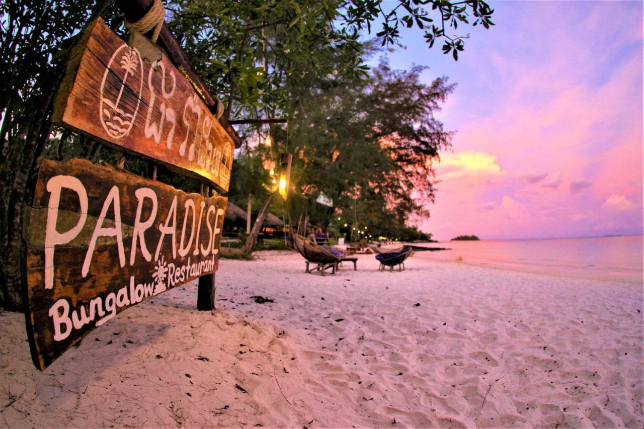 Paradise Bungalows Koh Rong Kaoh Touch Exterior foto